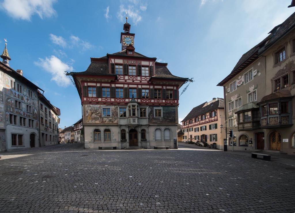 Hotel Adler Stein Am Rhein Exterior foto